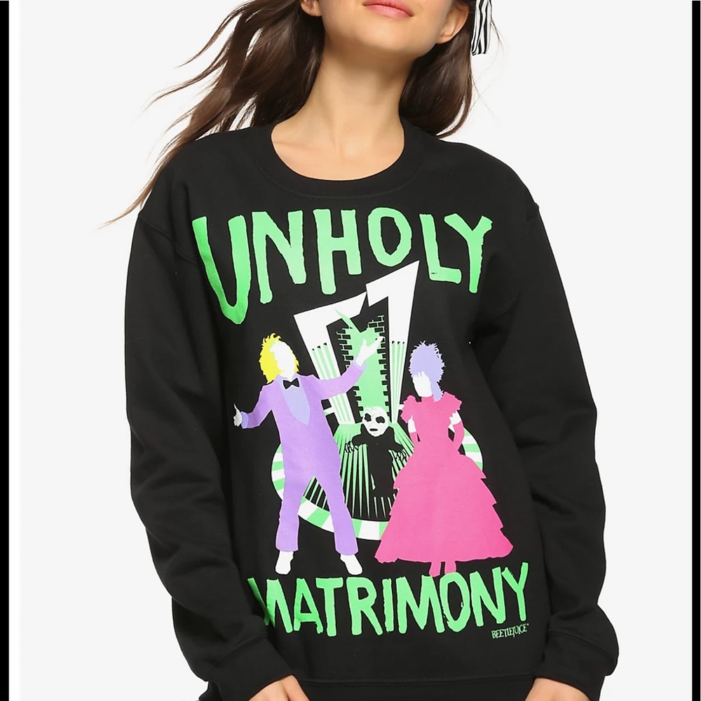Black Beetle Juice sweatshirt
